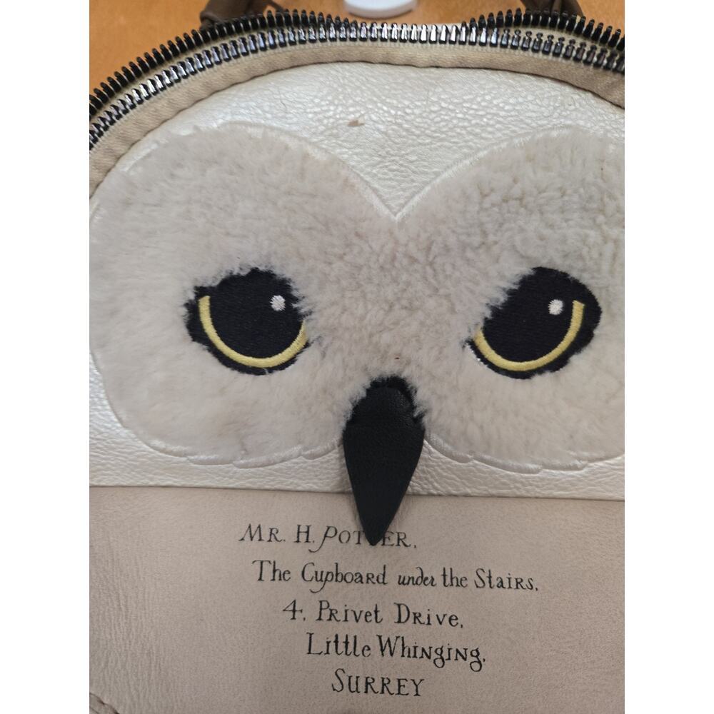 Limited Edition Vintage Hedwig Figural Letter Backpack Harry Potter Owl - Picture 2 of 5
